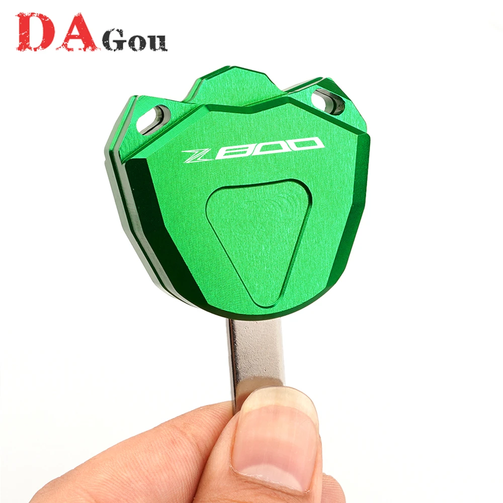 With Logo For Kawasaki Z800 Z 800 2013-2016 2017 NEW High Quality Motorcycle CNC Key Case Cover Shell (Key Without chip) |