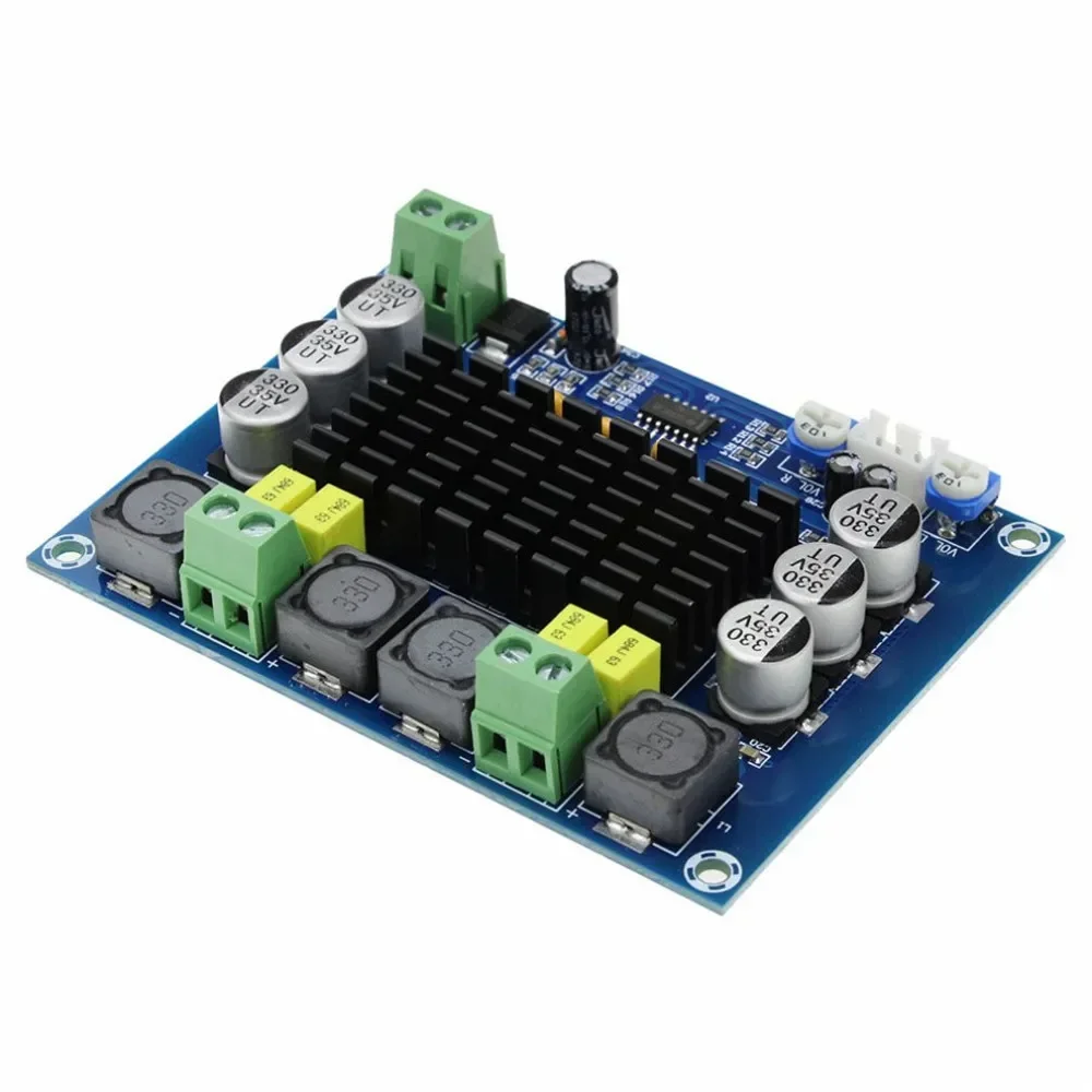 XH-M543 Dual Channel 2*120W Digital Amplifier Board High Power TPA3116D2 Audio Amplifier Module audio amplifier board