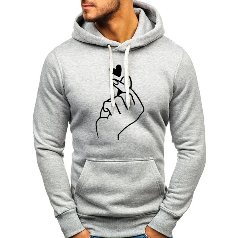 

Fashion Men's Hoodie Casual Hoodies Pullovers Sweatshirts Men's Top Solid Color Hoodies Sweatshirt Male