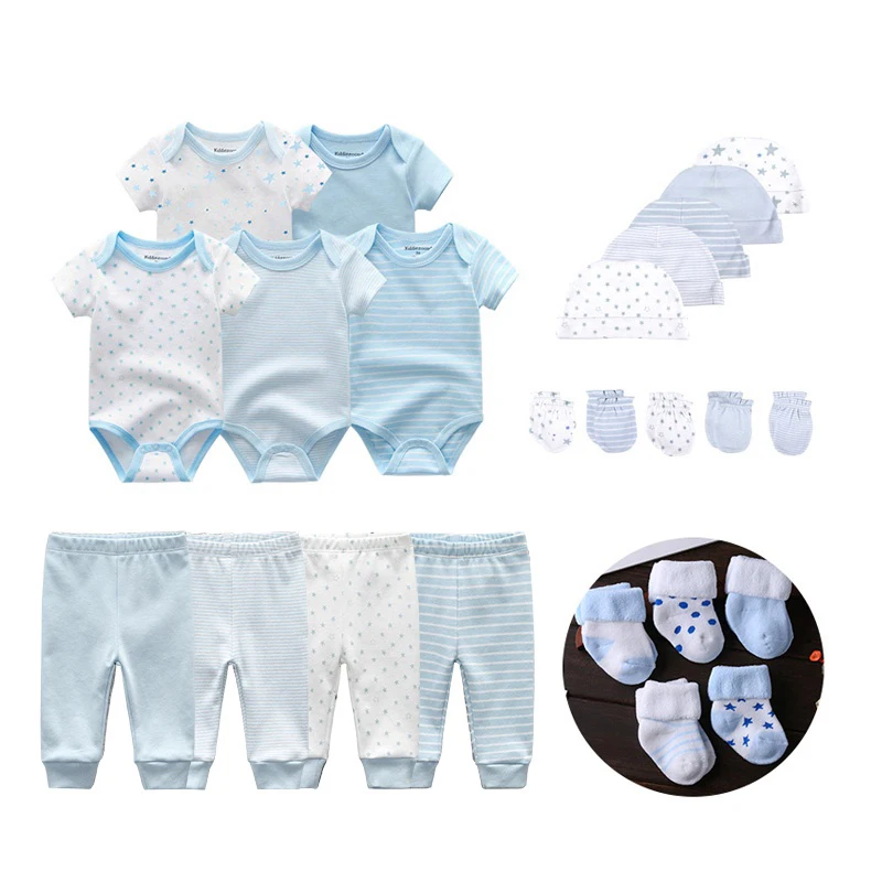 24PCS Unisex Baby Cotton Clothes Set 6