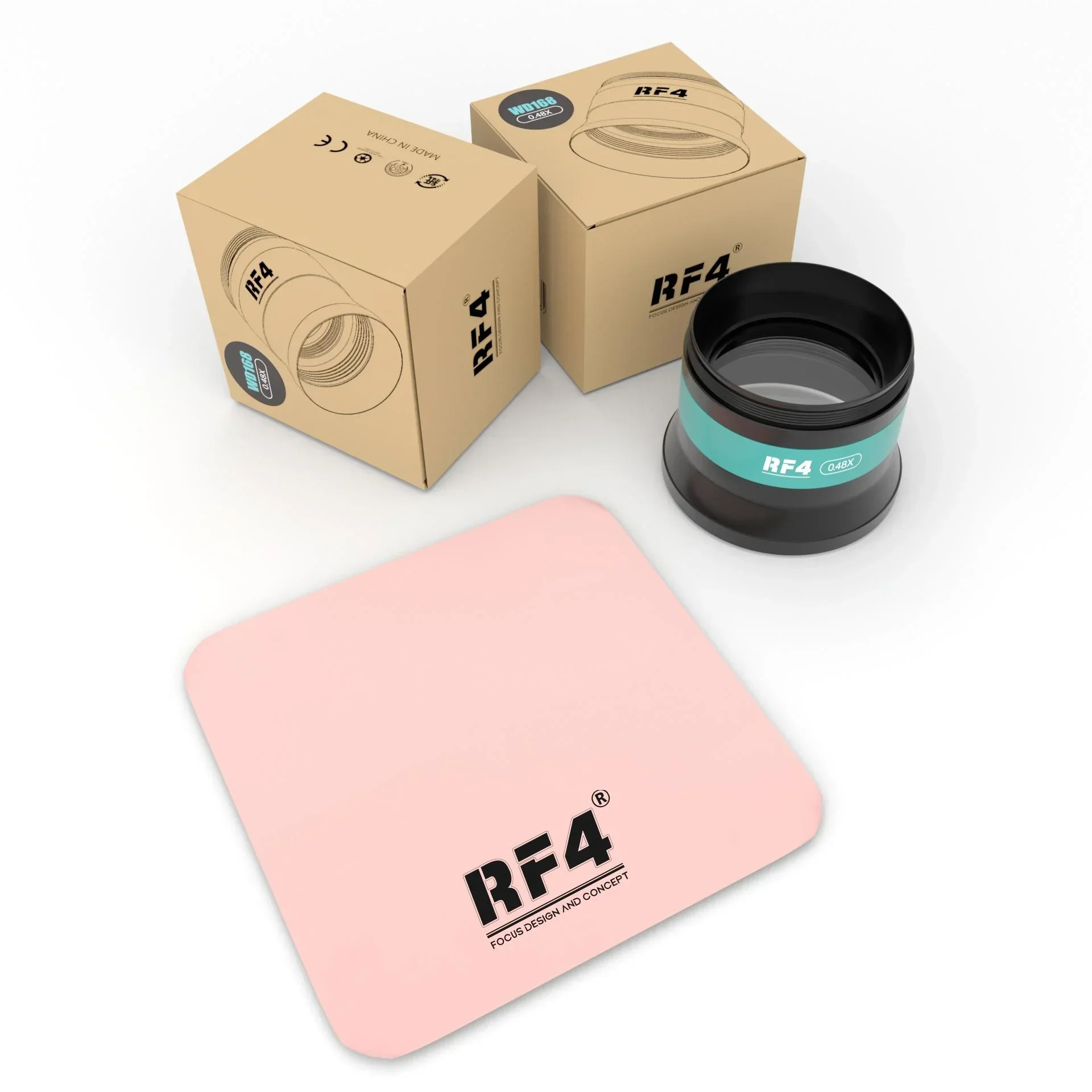 RF4 0.48X/0.5X/0.7X Barrow Auxiliary Glass Objective Stereoscopic