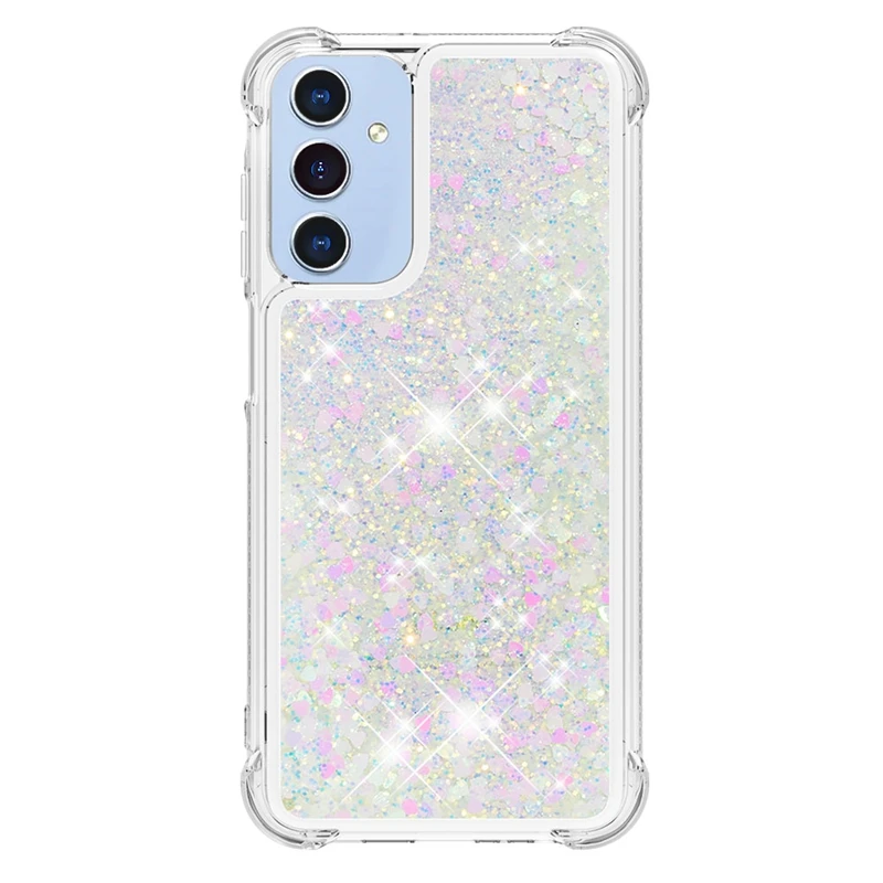 Glitter Dynamic Liquid Phone Case - Universal Compatibility for Samsung Galaxy Series
