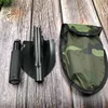 1PC Engineer Shovel Military Shovel Outdoor Multifunctional Folding Military Shovel Vehicle Camping Fishing  Pickaxe 1