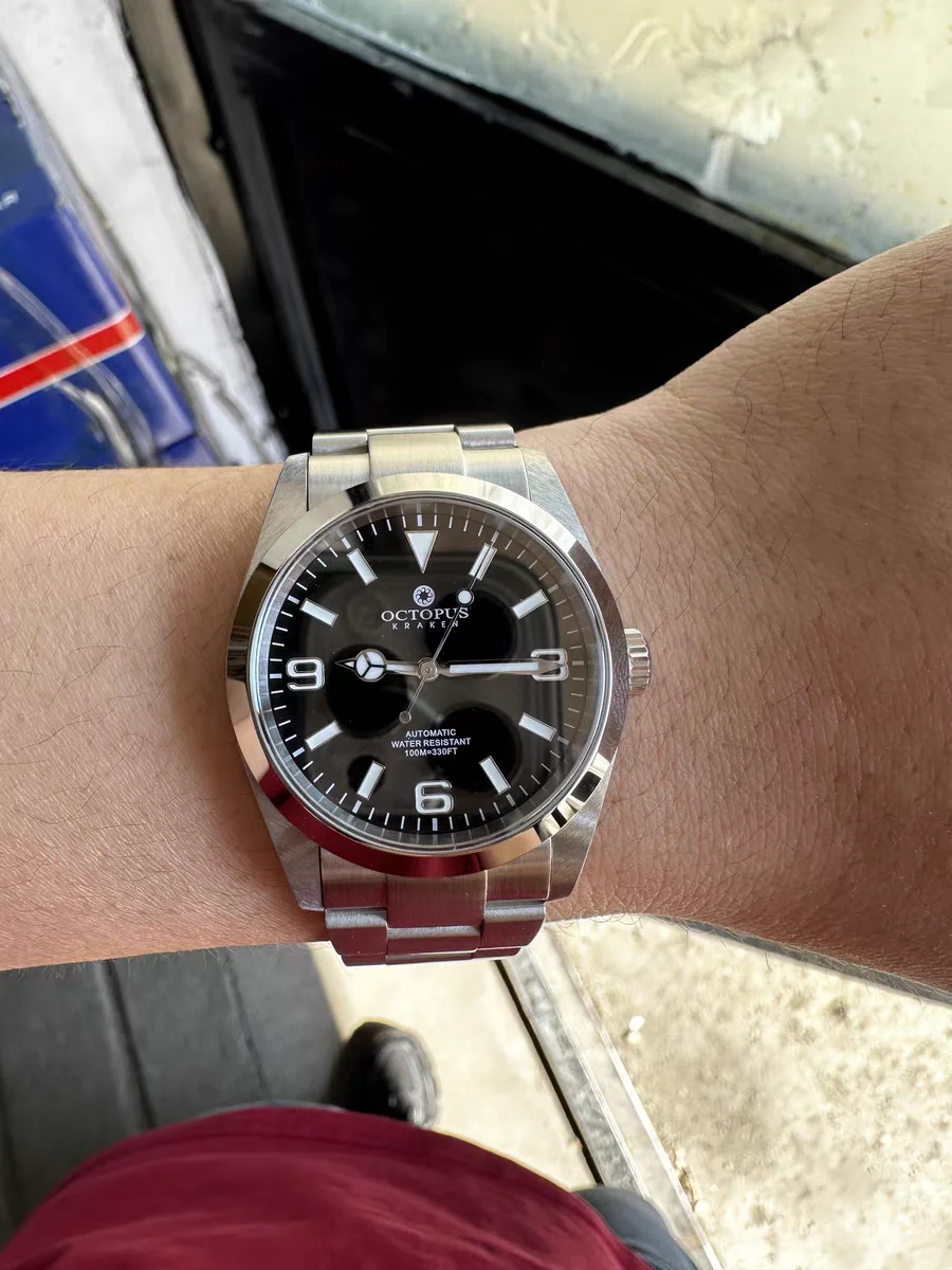 Octopus Kraken 36mm Explore r Automatic Watch PT5000 Luxury