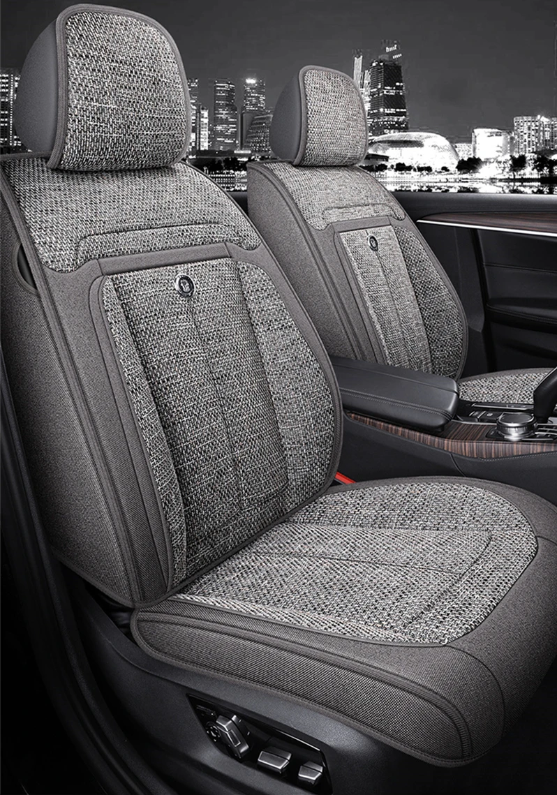 Universal Linen Car Seat Covers Universal Linen Car Seat Covers