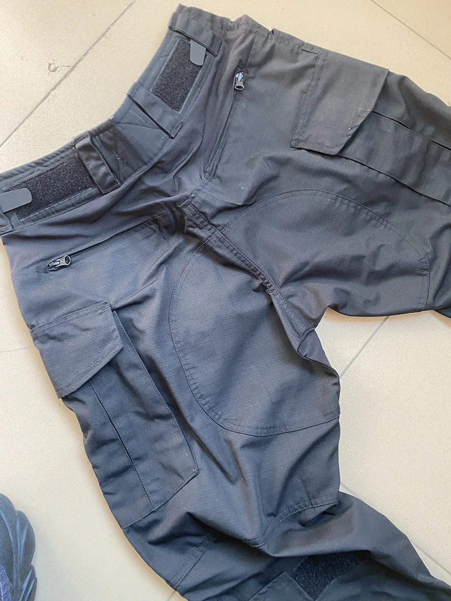 G3 Froschanzug GEN3 Taktischer Kampfarmee-Fan-Trainingsanzug, Outdoor-Sport, atmungsaktiv und verschleißfest, spezieller Warfare-Anzug, Schwarz – Detail 11