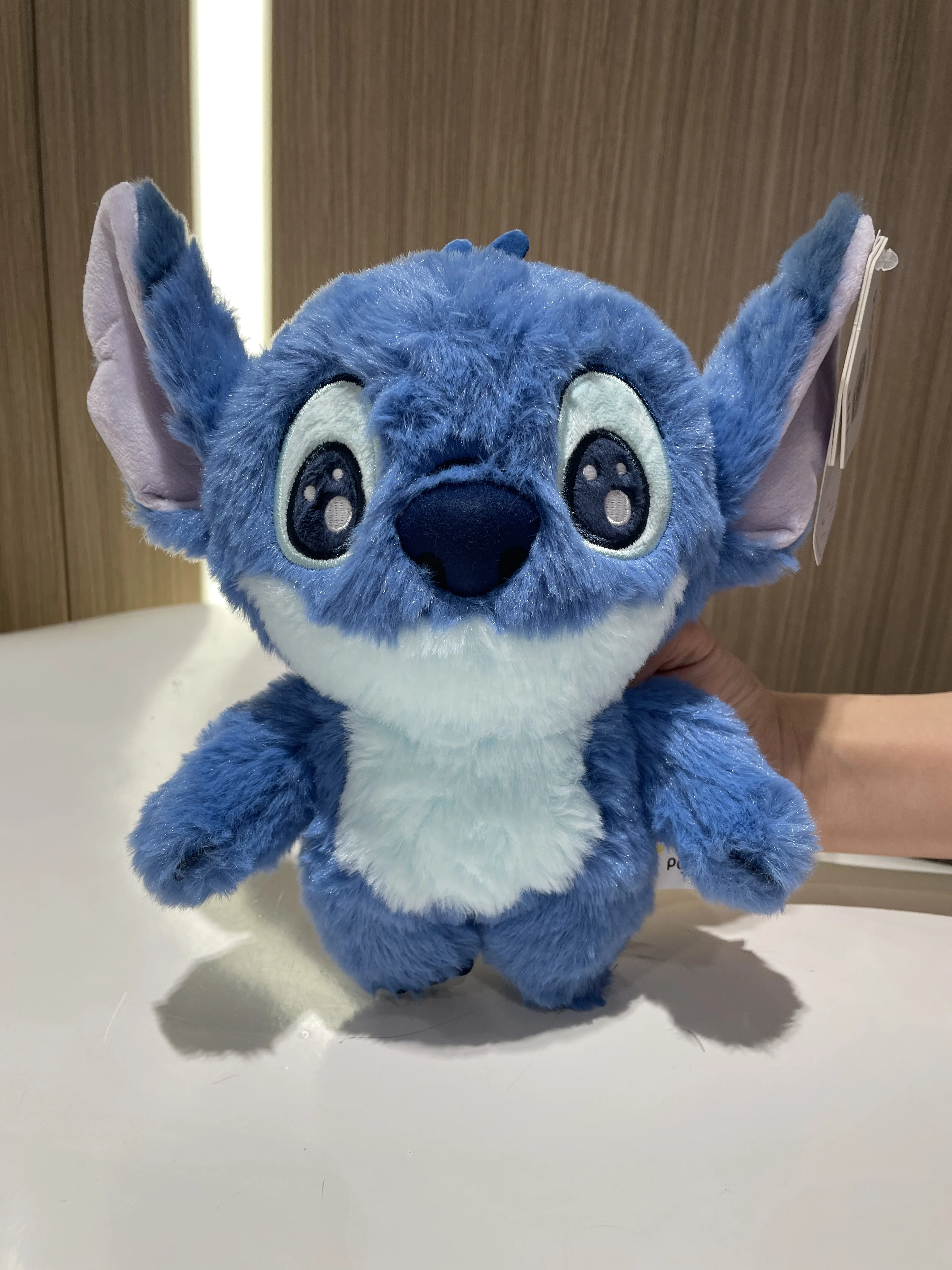 Hohe Qualität Original Disney 19 cm Stich Plüsch Puppe Spielzeug Anime Lilo & Stitch Gefüllte Plüsch Stich Puppen Kinder Geburtstag geschenk Spielzeug – Detail 7