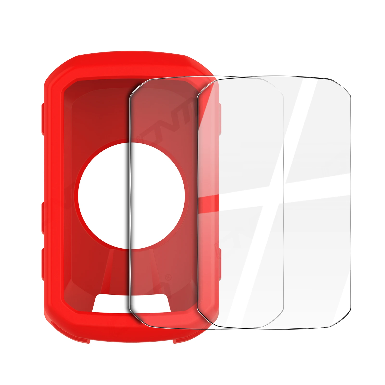 2-in-1 Kit: Silicone Case & Tempered Glass Screen Protectors