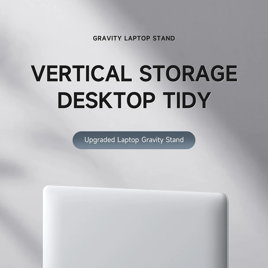 habibis vertical portátil suporte ajustável gravidade desktop dobrável notebook suporte para macbook superfície