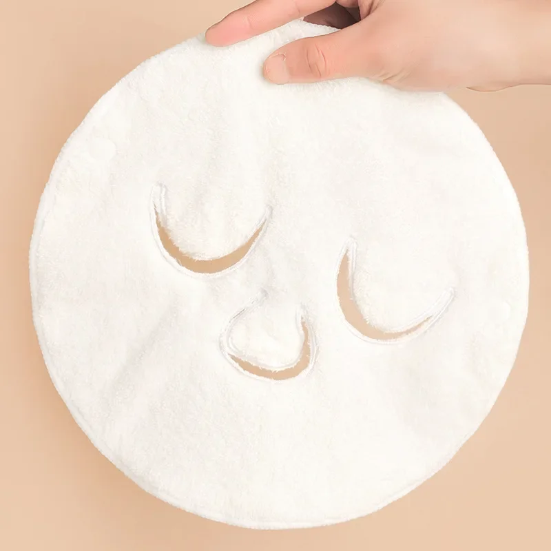 

Hot Compress Cotton Towel Spa Face Towel Mask Facial Open Pores Moisturizing Steamer Hot Cold Skin Care Women Beauty Makeup Tool