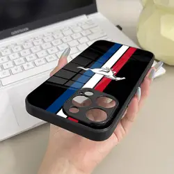 Sleek Car - Inspired Glass Phone Case Cover - iPhone Air (Black1)