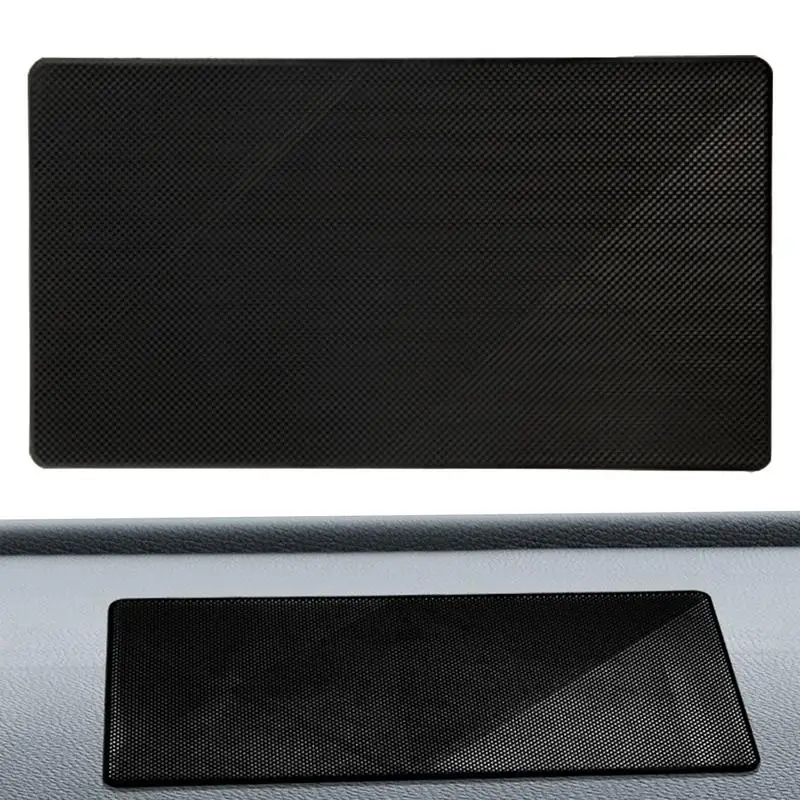 Car Dashboard Non Slip Mat Heat Resistant Gripping Pad Washable Dash Pad For Phones Sunglasses Keys Electronic Devices More Use