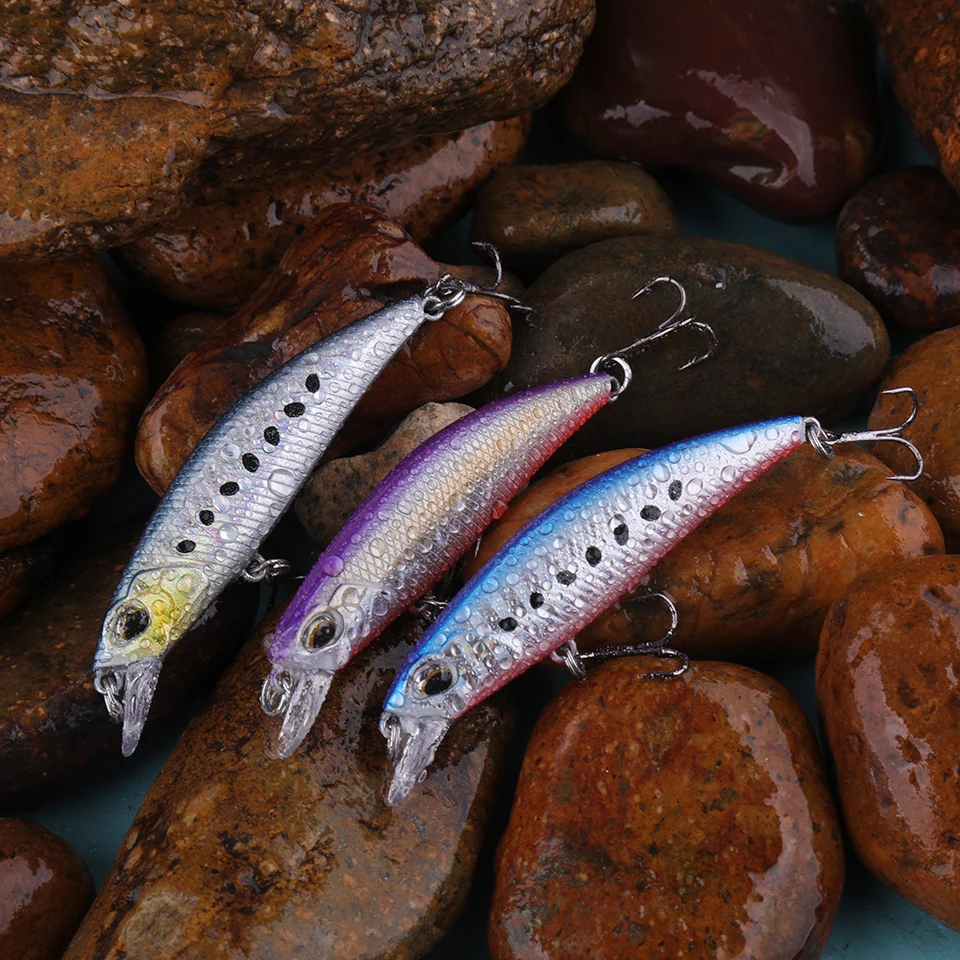 

WALK FISH 1 шт. новая приманка в виде гольяна 65 мм 6,2 г, тонущие 3D глаза, жесткая пластиковая искусственная кожа, Аксессуары для рыбалки