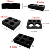 Disposable Cup Carrier Holder Drink Tray Takeout Coffee Trays Beverage Delivery Holders Out Take Packing Go Carry Drinks 3