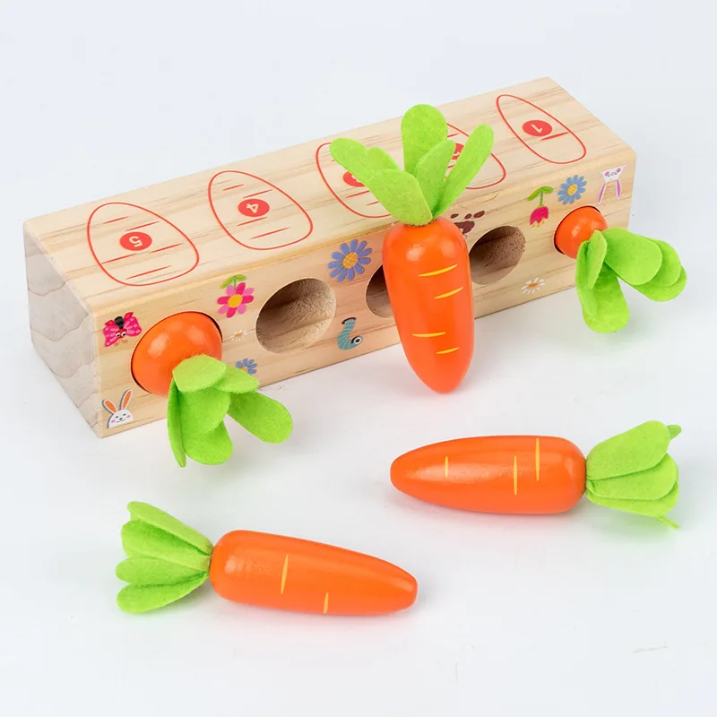 Montessori Wooden Children Toys Memory Match Stick Chess Game Fun Block Puzzle Board 3-5 Year Old