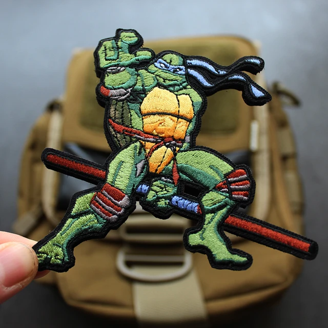 Sea Turtle Iron on Patch / Turtle / Patches / Animal / Embroidery / Patch /  Enamel Pin / Pin / Embroidered Patch / Back Patch // Hatty Hats 