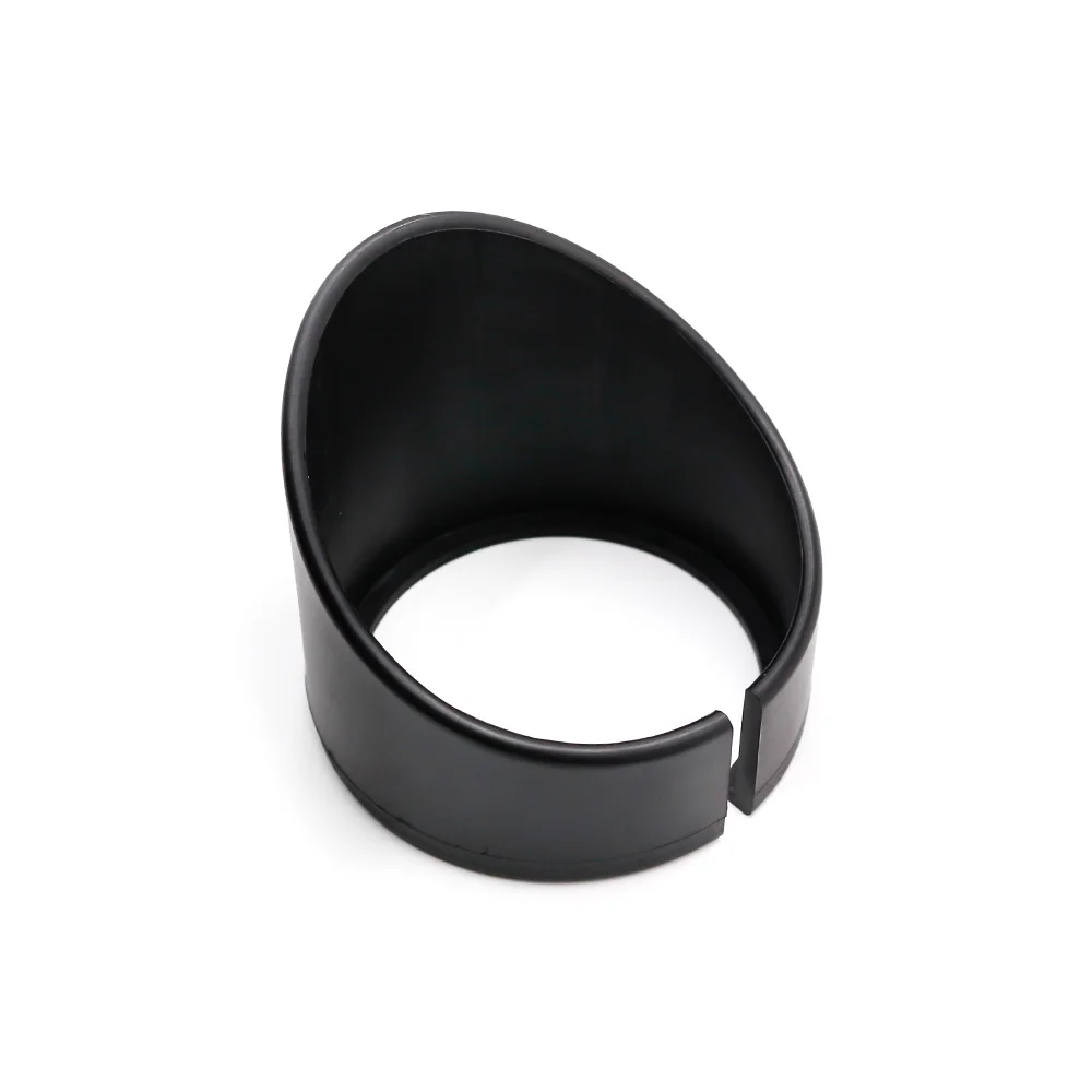 Car Gauge 60MM Universal Instrument Sun Visor Black Single Hole Instrument Cover