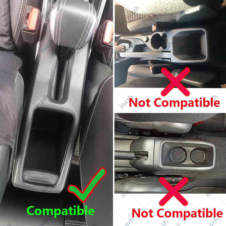 Accoudoir Central Plug-in Pour Peugeot 2008 (2013-2019) - Marque Drive Design - Noir - Neuf