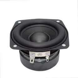 Compact 3 - Inch High - Performance Subwoofer Speaker - 15W, 4 Ohm, Bass - Enhanced Dual Magnetic Speaker for DIY Home Audio (Black)