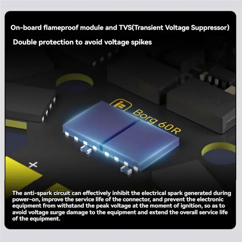 Hot-Borg 60RS BL32 ESC 60A 4-8S STM32G071N 20X20 FPV 레이싱 RC 드론 부품용 온보드 점화 방지 모듈