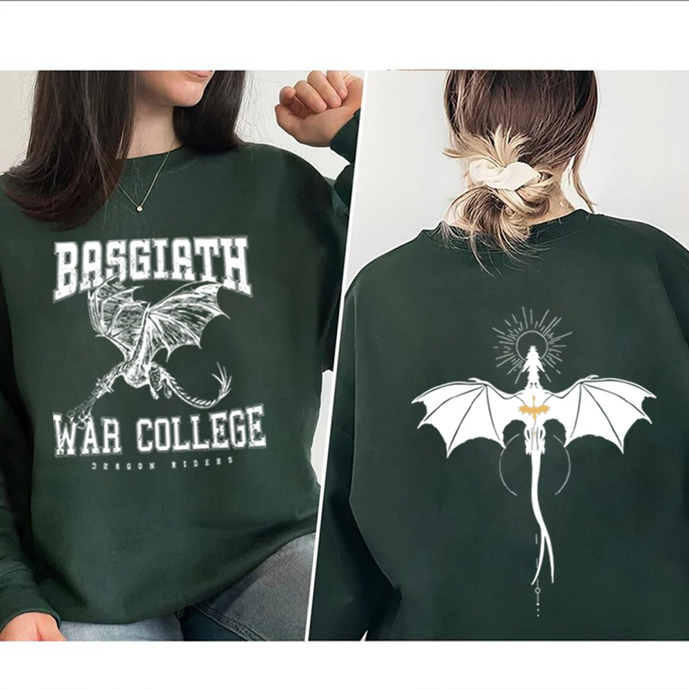 Bassiath War College 남녀공용 양면 크루넥 맨투맨 네번째 윙 셔츠, 바이올렛 소렌게일 북시 후드 스웻셔츠