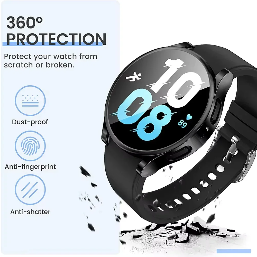Silicone TPU Protective Bumper Case with Screen Protection