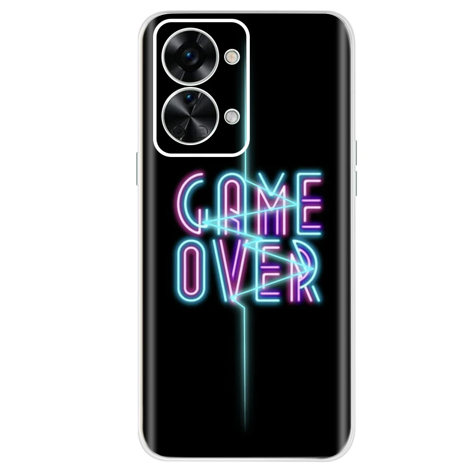 Stylish Painted Soft Silicone Clear TPU Phone Case Cover with Bumper Protection