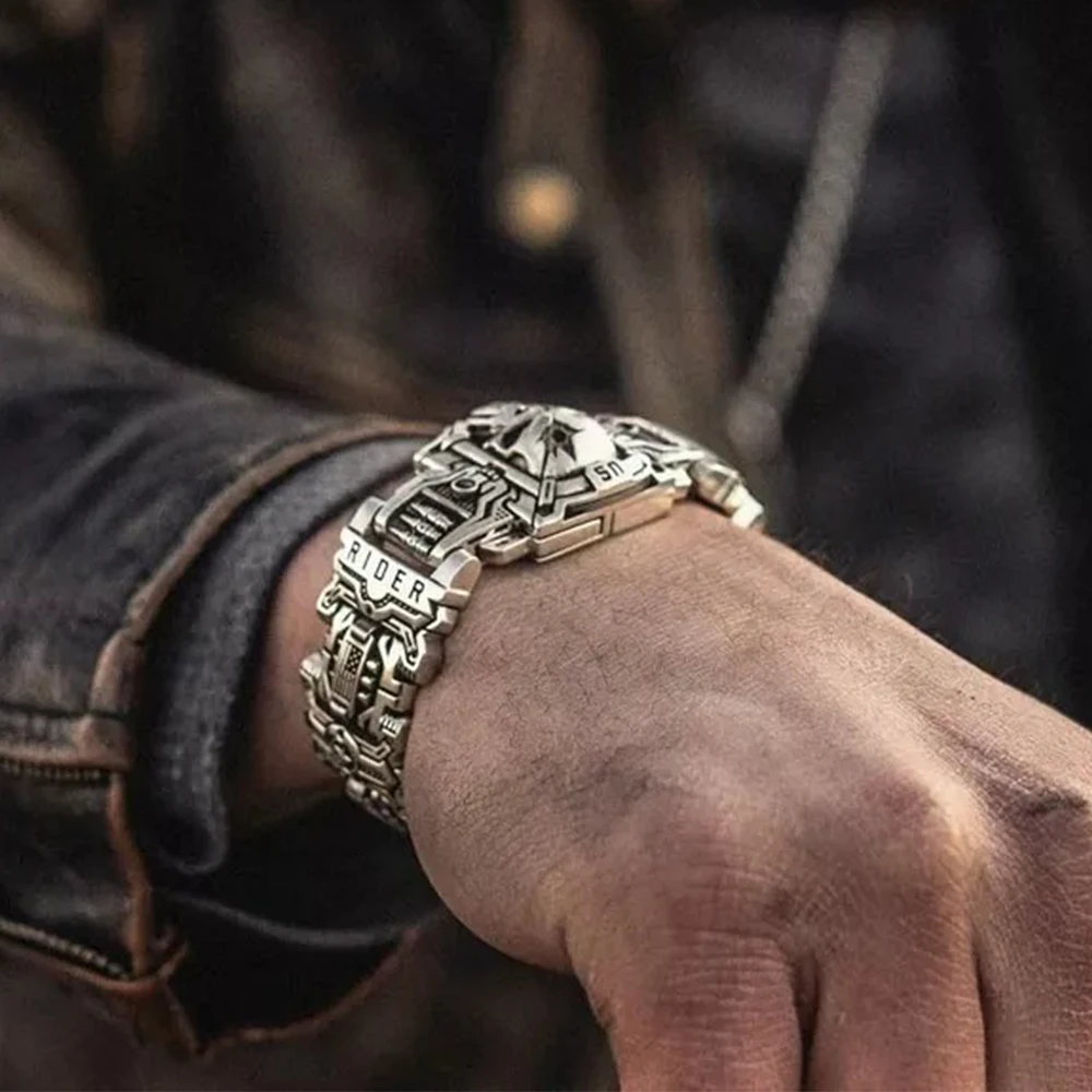 アメリカ輸入品❗️Wornstar❗️新品　ブレスレット　スカル ビームス スカルブレスレット