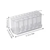 1pc Makeup Brush Holder, Nail Polish Storage Box, Cosmetic Display Storage Box 3