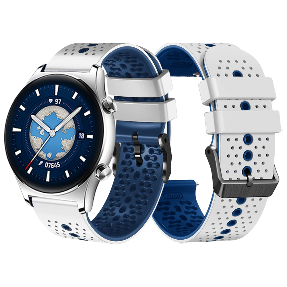 Cinturino Per Honor Watch Gs 3 / Gs Pro / Magicwatch 2 46Mm Cinturino In Silicone Cinturino Cinturino Muslimex Correa Accessori