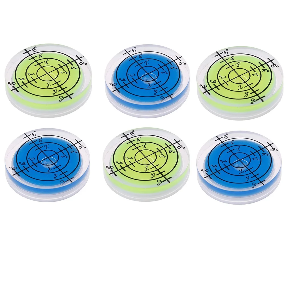 

6 шт., круговой измеритель уровня поверхности, 32 мм