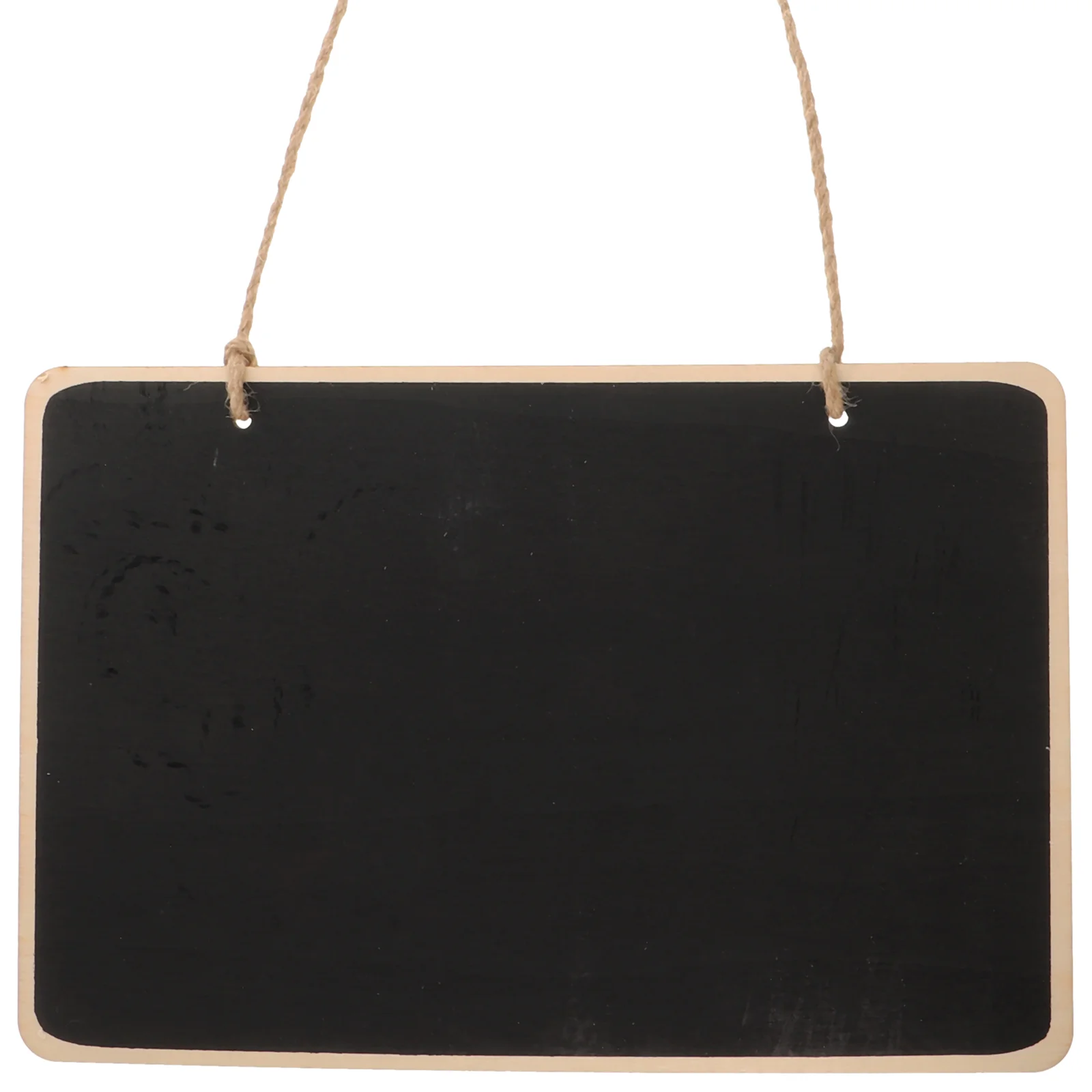 

Wooden Hanging Chalkboard Sign Writing Memo Board Sign Wall Hanging Message Board