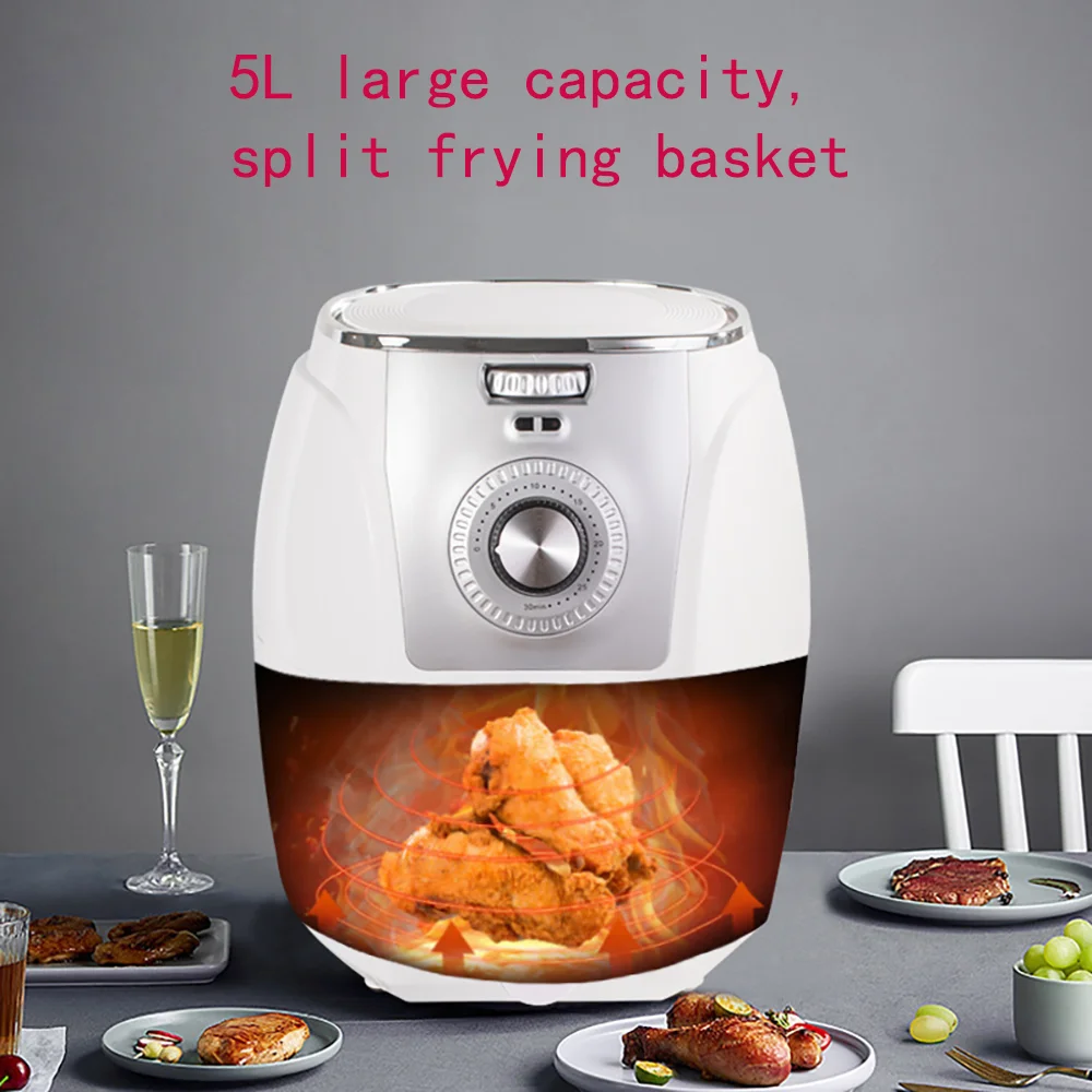 Oil Free Air Fryer, Household Multifunctional And Fully Automatic Air Fryer, Oil Free, Low-Fat, And Large Capacity Air Fryer 4