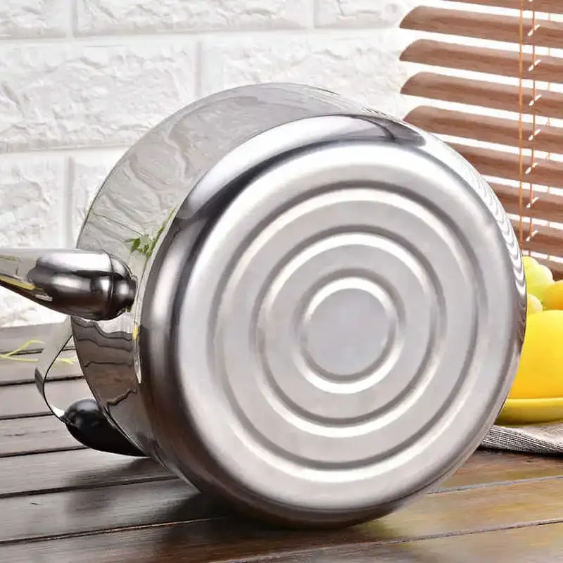 Stainless Steel Thickening Sounding Large Capacity Whistle Extra Thick Kettle Induction Cooker Gas Stove Universal