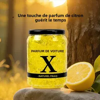Désodorisant solide pour voiture, 220g, Gel déodorant Durable pour chambre à coucher, salon, salle de bain, armoire à chaussures, parfum général 4