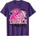 Swooping Football Pink Ribbon Shirt, Breast Cancer Awareness