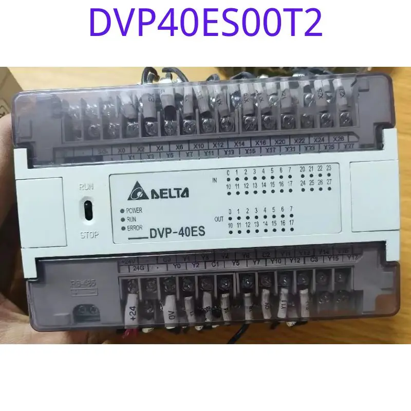 

PLC б/у DVP40ES00T2, Протестировано без повреждений