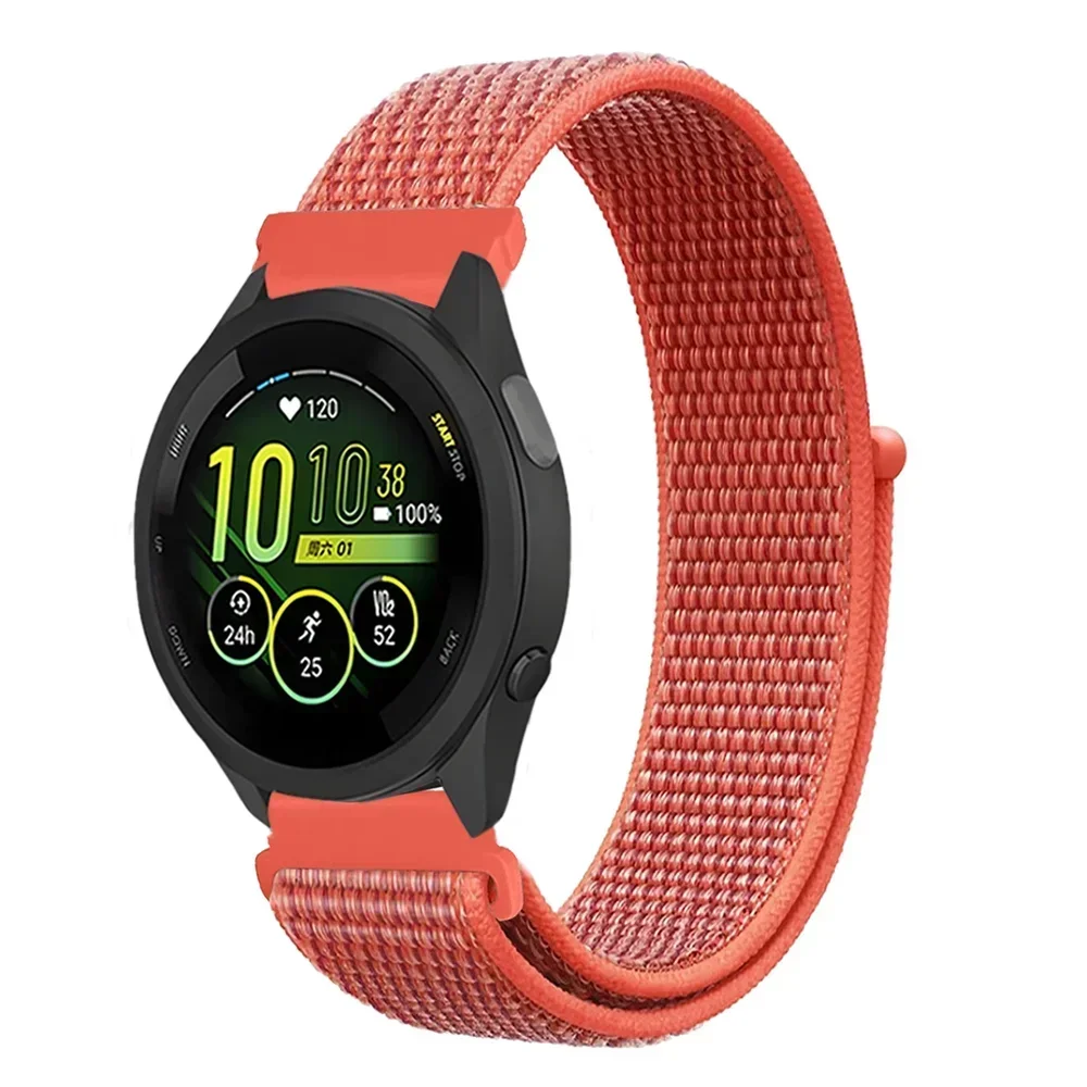 Nylon Sport Strap Bracelet - 20/22mm Adjustable Wristband