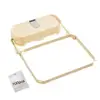 Foldable Sink Storage Stand Dish Towel Hanging Rack Foldable Sink Strainer Set with Suction Cup Draining Rack Kitchen for Sink 4