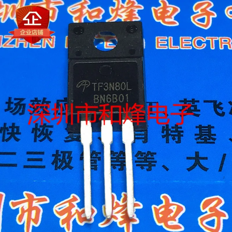 

5 шт.-10 шт., TF3N80L AOTF3N80L TO-220F, новый и оригинальный, в наличии