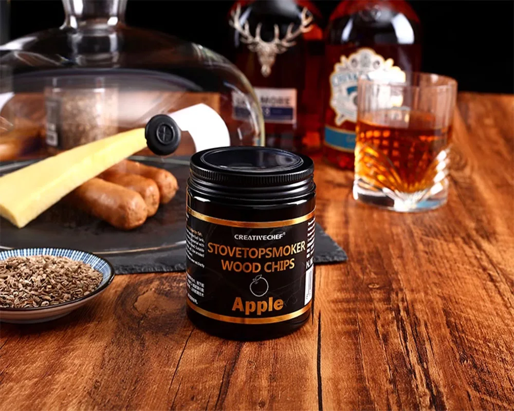 Smoking Gun Wood Smoke Infuser Wood Chips,Flavor Blaster Smoker Machine Chips-Cold Smoke for Food and Drinks