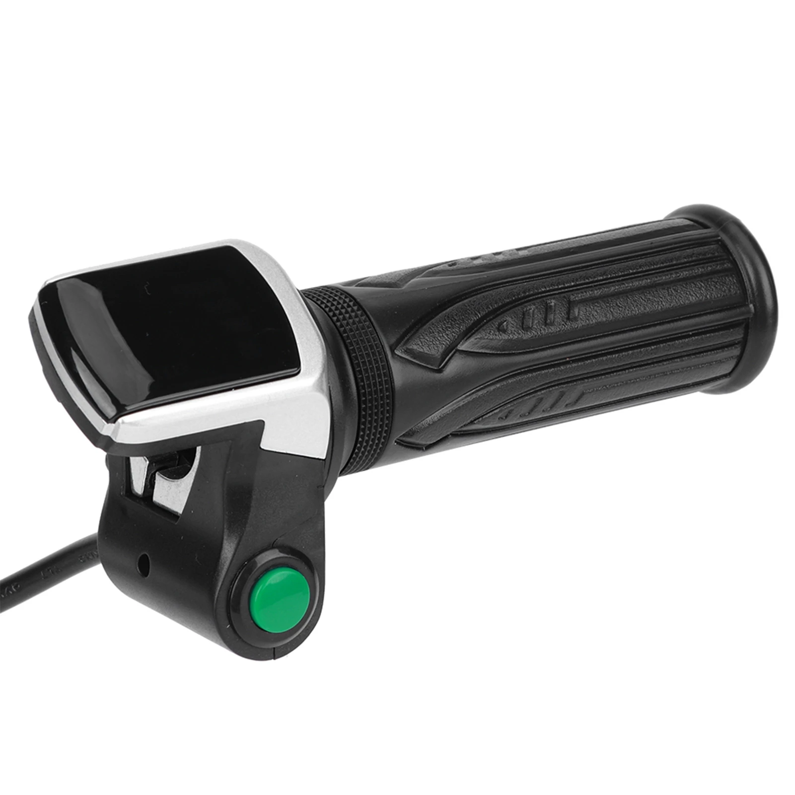 Enhanced LCD Electric Bike Throttle Grip with Battery Display and Speed Control Function