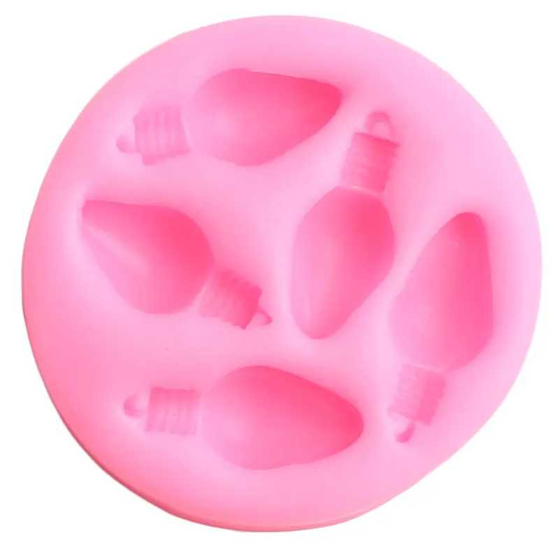 3D Light Bulb Silicone Mold – DIY Chocolate, Fondant, Candy, Cupcake, Resin, Soap, Poly... - SKU LBSM1142 - UGI Packaging