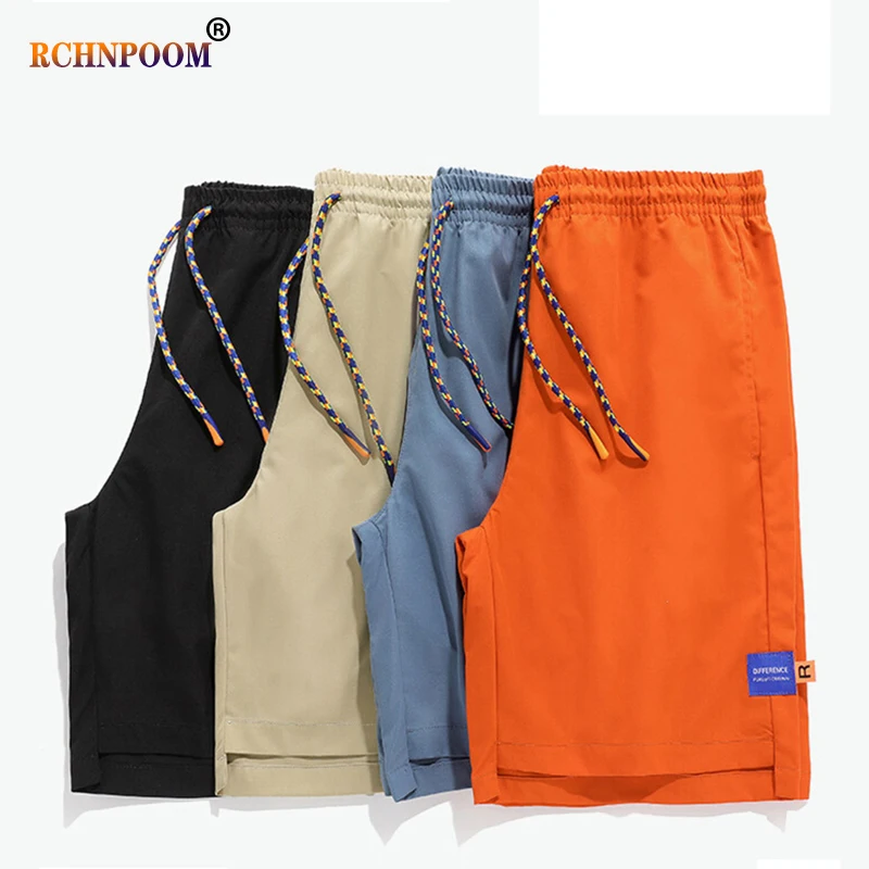 

Men Beach Shorts Big Code Loose Fashion Sweat Pants Casual Pants Shorts Men Summer New High Quality Letter Five Points Pants Men