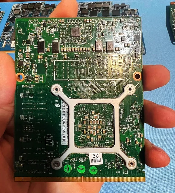 AMD Radeon RX 480 RX480 4GB MXM Video Card MA22 For MSI