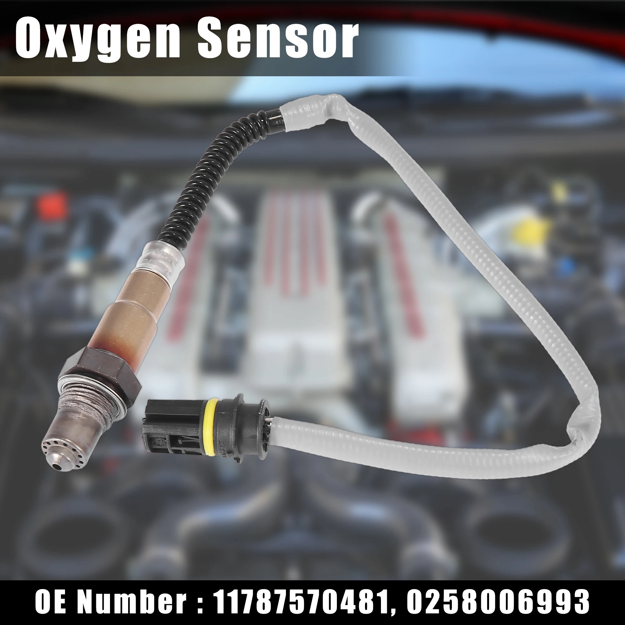 X Autohaux Auto Lambda Oxygen Sensor 11787570481/0258006993 For Bmw X1 120I 320I 318I 2.0L Exhaust Gas O2 Sensor Car Accessories