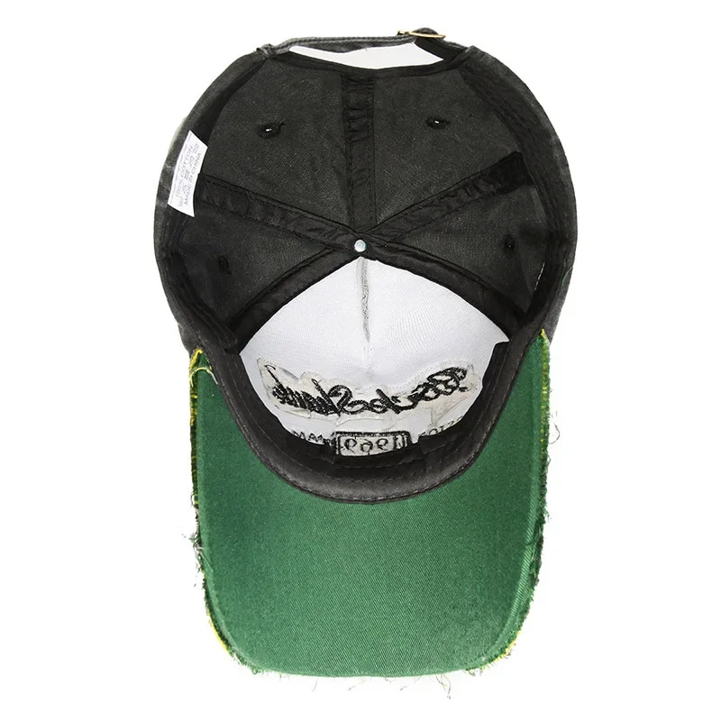 Hot Sale Unisex Washed Cotton Vintage Cap Letter Embroidery Baseball Cap Men And Women Outdoor Sports Hats 5
