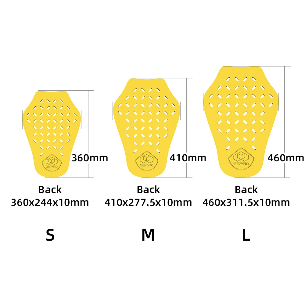 Motorcycle Protective Gear Motorcycle Waist Protector Moto EVA Foam Motorcycles Insert Back Protection For Moto
