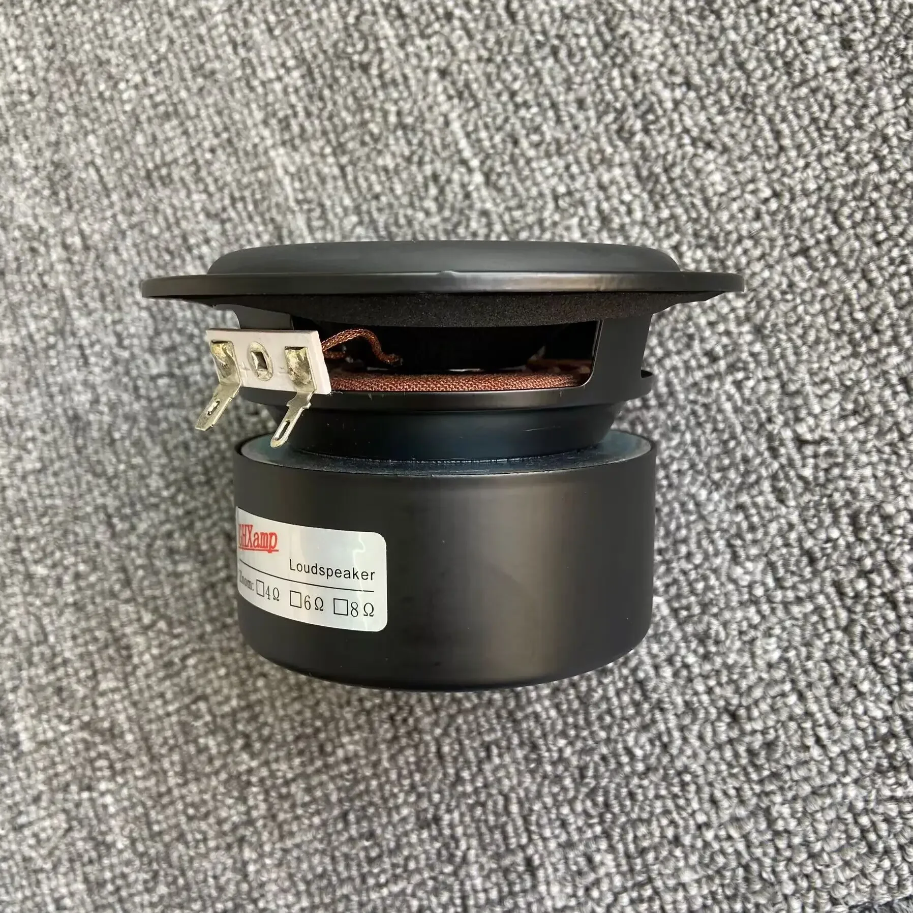 1Pairs GHXAMP 3.5 Inch Subwoofer Hifi Speaker Unit Fiberglass Woven Basin Low-frequency Strong and Authentic 4