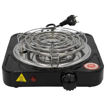 LECKL-Premium Electric Single Hob 1000W-5 Power Levels Solid Electric Stove Top Single For Office,On The Go And Home EU Plug 1